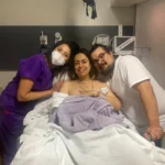 Testimonios de doula en México, mamá acompañada por Bea Doula junto a su pareja en hospital